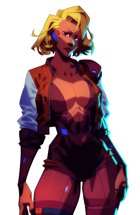 The unnamed member of the Rugpull Gang, whose profile stays redacted until the story reveals her